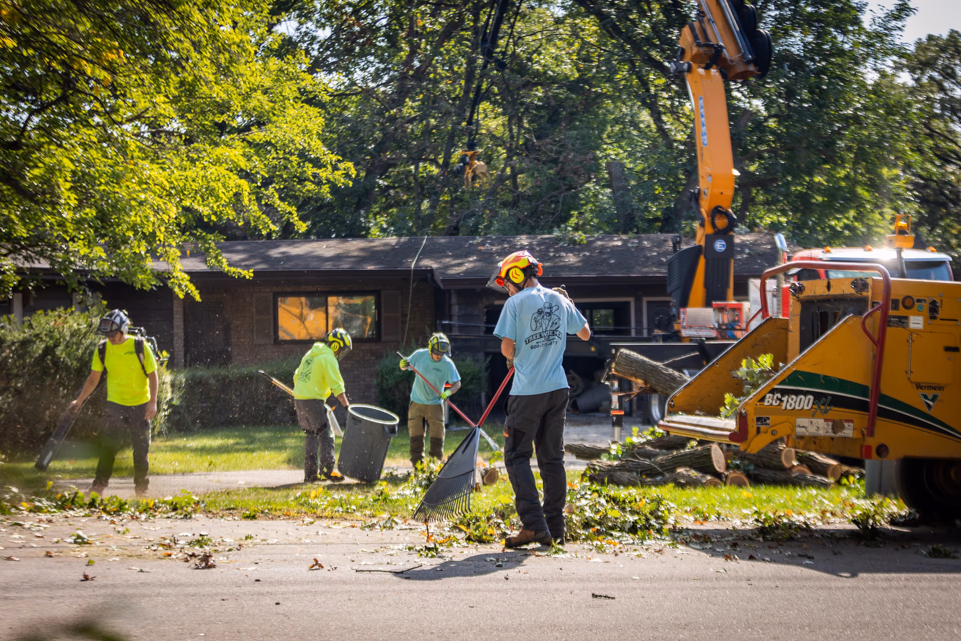 Crew Cleanup After a Removal