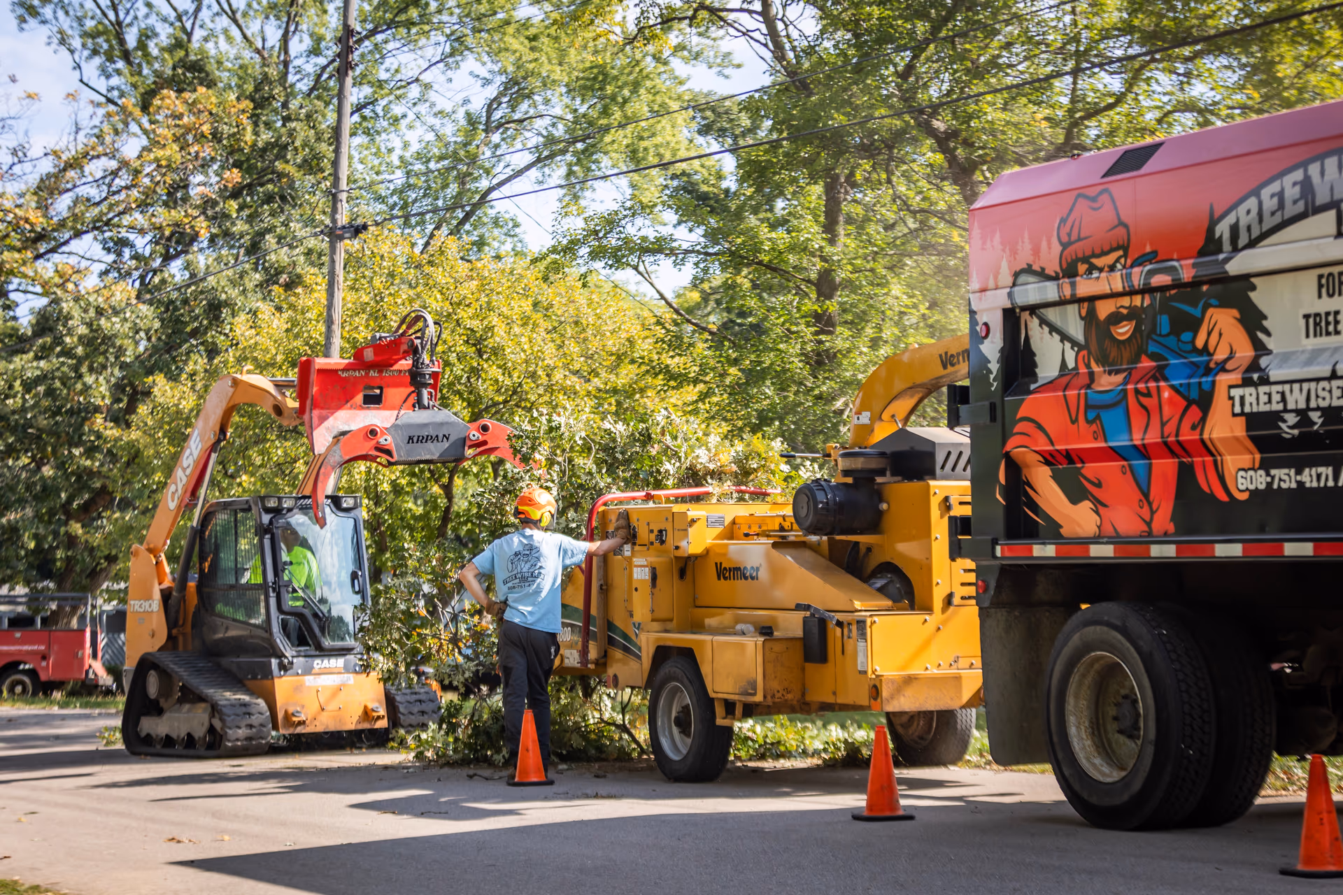Loading Brush Into the Truck