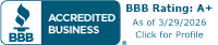 BBB Accredited Business — Better Business Bureau